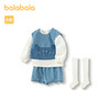 巴拉巴拉儿童套装女童衣服2025新款背心短裤四件套萌 商品缩略图4