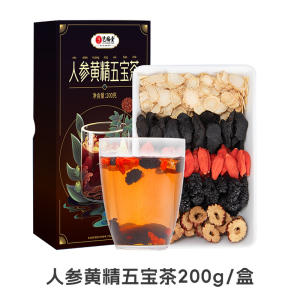 艺福堂人参黄精五宝茶200g/盒 商品图0