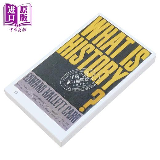 预售 【中商原版】历史是什么 爱德华 霍列特 卡尔 英文原版 What Is History Edward Hallett Carr 商品图1