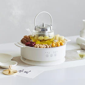 olayks立时围炉煮茶器电陶炉火炉家用器具全套电茶炉全玻璃养生壶