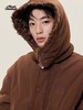 mostwantedlab彩虹/M2434087/可拆卸仿羊羔毛帽飞行员夹克 商品缩略图3