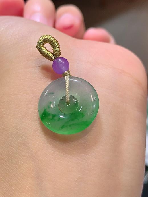 平安扣翡翠挂件 商品图1