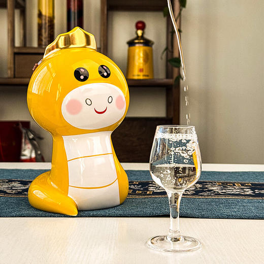 【年货节】【稀缺资源】 京都 蛇年生肖酒 52度 清香型 500ml*2 礼盒 商品图2