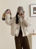 【YW】无忧购“清仓福利”韩版简约小众设计感50%白鸭绒立领拼皮羽绒外套2408（截单后7天发货)25年清仓捡漏 商品缩略图2