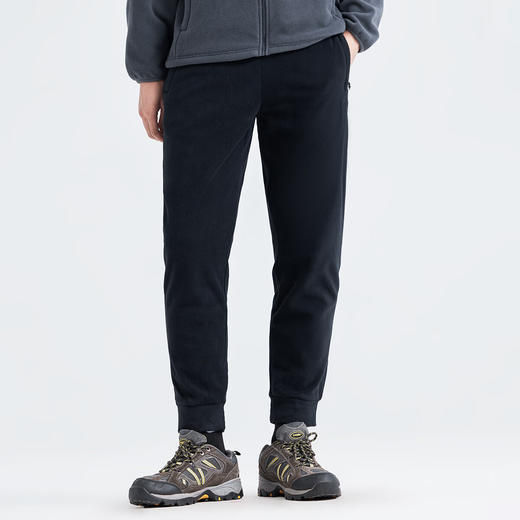 拓路者（Pioneer Camp）摇粒绒裤子男冬季加绒束脚裤厚款休闲裤秋季保暖抓绒长裤 商品图5