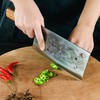 【新年货】千锤百炼锻好刀 | 拿铁合手文武厨房用具/锻打刀具系列 菜刀 文武双刀/切片刀/斩切刀/厨房多功能剪刀/多用水果刀 耐用防锈菜刀 4个规格入 商品缩略图0