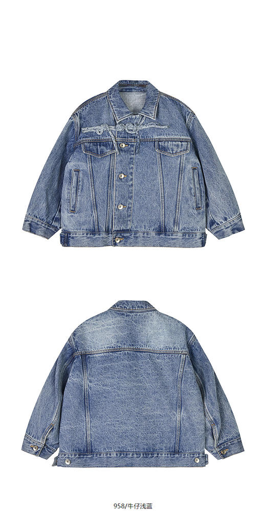 jnby  25年春款  牛仔夹克  1P1612940 商品图7