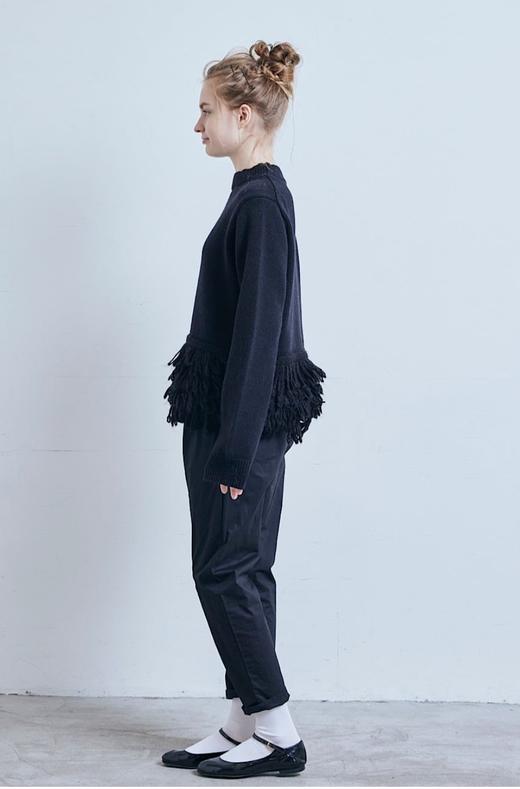 （g）羊毛流苏针织毛衣 商品图12