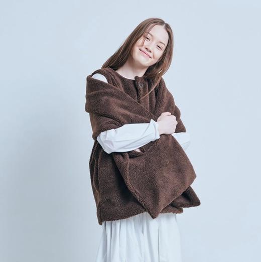 （g）毛绒绒转角围巾 商品图0