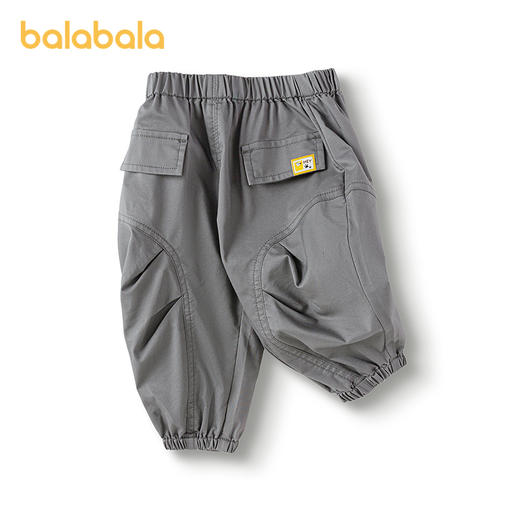 巴拉巴拉童装裤子宝宝长裤男童2025新款春装休闲裤潮 商品图0