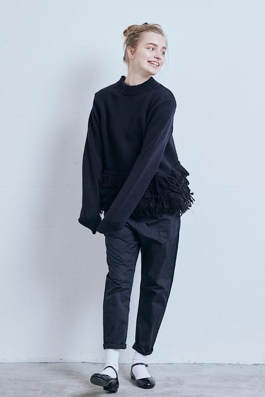 （g）羊毛流苏针织毛衣 商品图11