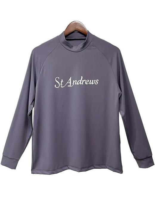 St ANDREWS 高尔夫男士 24秋季 弹性 吸汗半高领长袖 商品图2