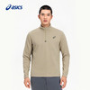 ASICS亚瑟士男式速干抗菌跑步长袖舒适保暖透气半开领运动T恤2011D324 商品缩略图1