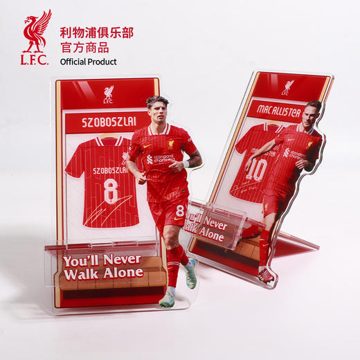 【官方正版】利物浦俱乐部 | 球员更衣室立牌支架球迷桌面摆件 商品图4