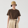 谜底古铜色T恤短袖女2025春季新品圆领刺绣百搭宽松上衣251MT0005 商品缩略图0