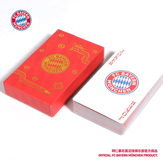 【官方正版】拜仁慕尼黑足球俱乐部｜像素蛇扑克牌烫金新年游戏卡 商品图1