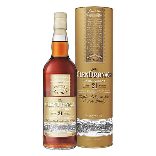 【有税版】格兰多纳21年苏格兰单一麦芽威士忌 700ml 高地 商品图0