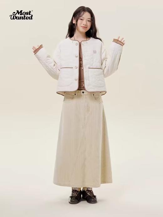 mostwantedlab彩虹/M2434133/小花绗缝轻便内胆棉服 商品图2