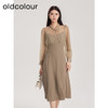 oldcolour春季新品时尚通勤气质显瘦长袖连衣裙女Q131014A1 商品缩略图2