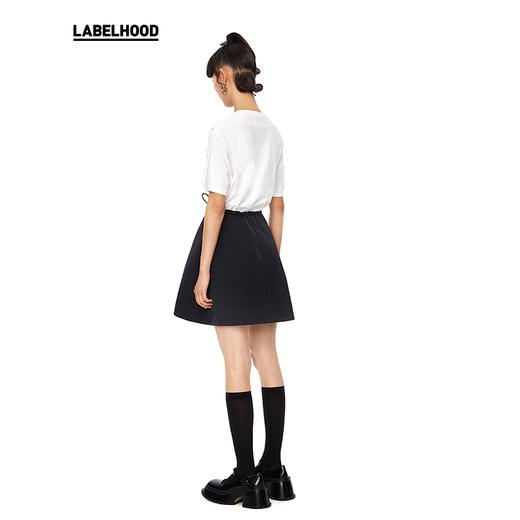 【SHUSHUTONG】蕾虎经典款设计感LOGO爱心短袖棉T恤 商品图3