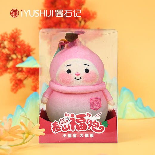 遇石记泰山文创泰山福宝系列小拾子毛绒公仔旅游纪念品伴手礼 商品图7