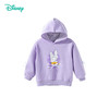 迪士尼宝宝2025春季女童卡通糖果紫连帽套头卫衣ZD1ES004 商品缩略图7