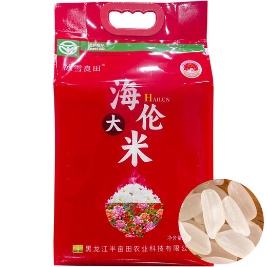 【冰雪良田】海伦大米六面砖红袋5kg 商品图4