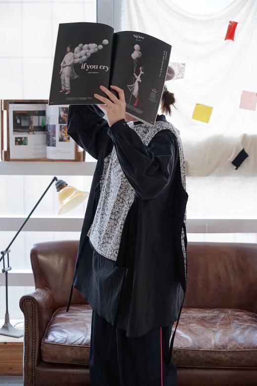 Gauze x Liberty 2ways马甲 商品图5