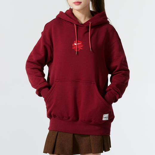 【限时秒杀】耐克卫衣蛇年新款女装25春季新款运动服跑步连帽套头衫HV8461-677 商品图1