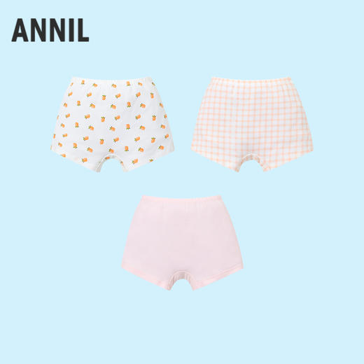 女童平角裤三件装春季新款安奈儿童装实体店同款JG517560 商品图1