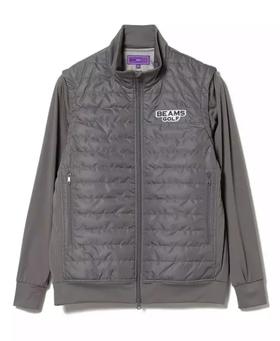 BEAMS GOLF 紫色标签 可拆卸 男女同款衬垫夹克衫