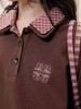 mostwantedlab彩虹/M2434157/假两件格纹衬衫领polo卫衣 商品缩略图2