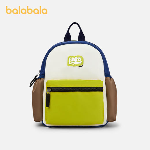 巴拉巴拉儿童休闲包男童女童双肩包撞色舒适背包卡通可爱时尚外出 商品图1