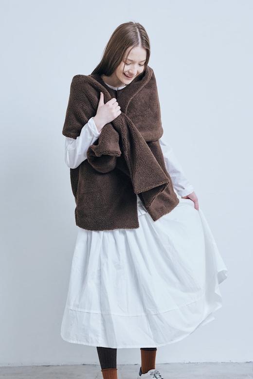 （g）毛绒绒转角围巾 商品图8