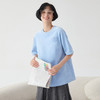 谜底大廓形T恤短袖女2025春季新品运动休闲风宽松上衣251MT0104 商品缩略图0