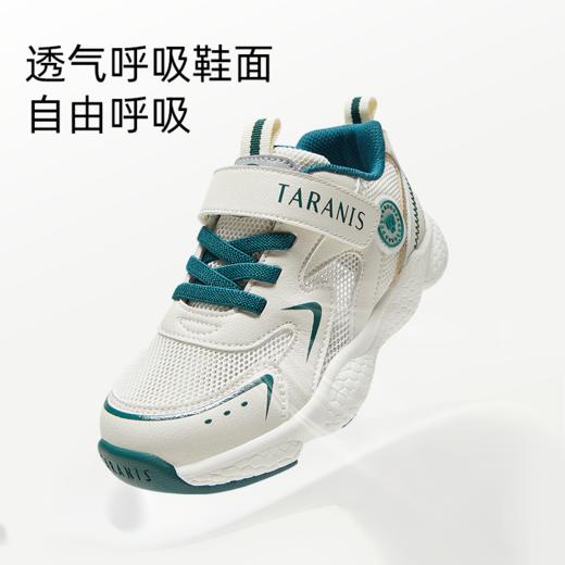 泰兰尼斯春款小童段时尚透气爆米花运动鞋T01X4A4004 商品图3
