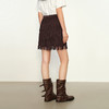 NEELLY纳俪商场同款春季新款时髦流苏半身裙女小众设计感短裙N25012E01057 商品缩略图1