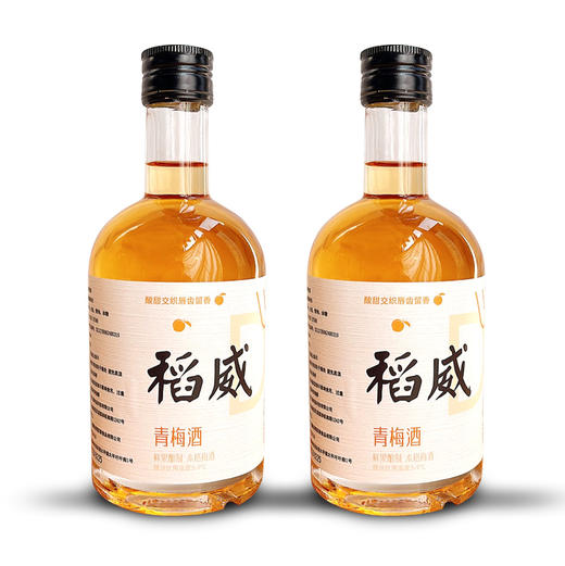 稻威 青梅酒 清爽酸甜 果香浓郁 375ml*2瓶 送礼袋 商品图7