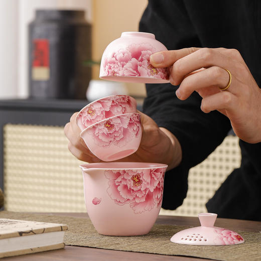 【旅行茶具套装！一包收纳】旅行茶具套装户外露营便携式快客杯功夫茶具礼品商务伴手礼 商品图5