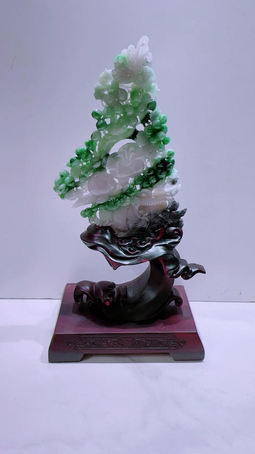 620783翡翠摆件【一览富贵】 商品图5