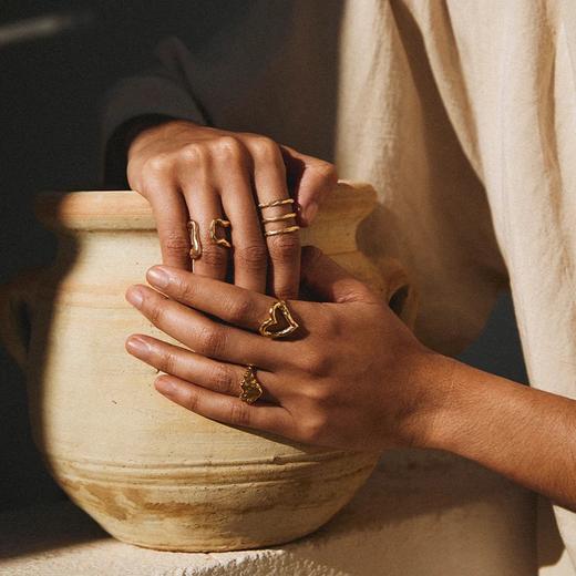 在途4周到｜Agapee-LIORA-爱心 镂空 戒指［法国设计师］ 商品图3