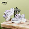 ANNIL/安奈儿女童鞋2025春季新款儿童老爹鞋宝宝厚底网面透气女孩运动鞋HG5105227 商品缩略图2