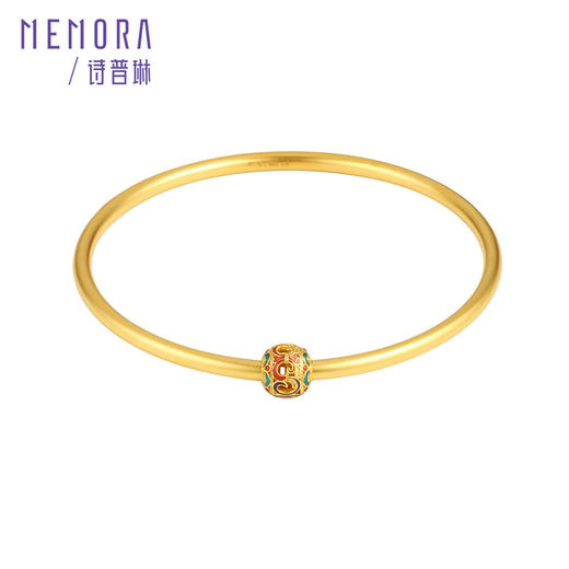 万花系列黄金手镯 足金百搭蝴蝶镯子女士礼物【按克计价黄金1】MEMORA诗普琳GW327001 商品图14