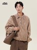 mostwantedlab彩虹/M2434171/针织领条纹羊羔毛polo 商品缩略图1