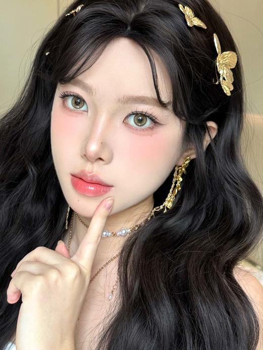 Boompop 日抛美瞳  烟感金棕 直径14.0mm着色13.0mm 商品图4