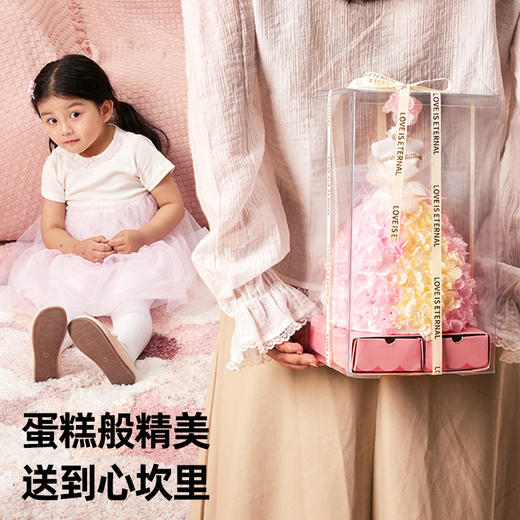 【赠防尘盒+射灯】美乐童年公主服装设计DIY材料包 手工戳戳乐 花花仙子玩偶换装玩具 商品图1