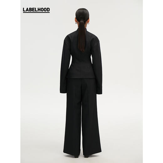 【SAMUEL GUI YANG×LABELHOOD】蕾虎合作新修身阔腿长裤 商品图2