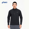 ASICS亚瑟士男式速干抗菌跑步长袖舒适保暖透气半开领运动T恤2011D324 商品缩略图0