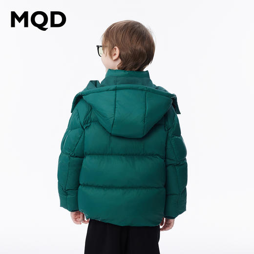 【秒1】【MQD】男童冬季柔软舒适工装休闲连帽羽绒服 商品图3
