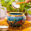掐丝珐琅鱼藻纹缸 商品缩略图6